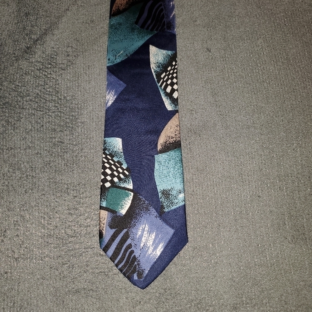 ANDALORO BLUE, GREEN TIE NEW